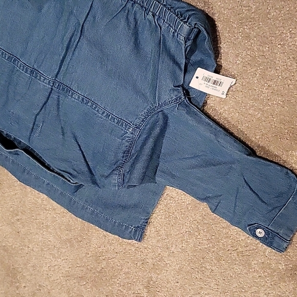 Girls 5T Jean shirt dress - Picture 3 of 6
